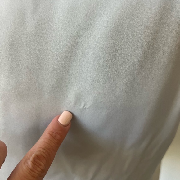 LOFT Floral Appliqué Cream Camisole Blouse Size Small - Picture 7 of 7